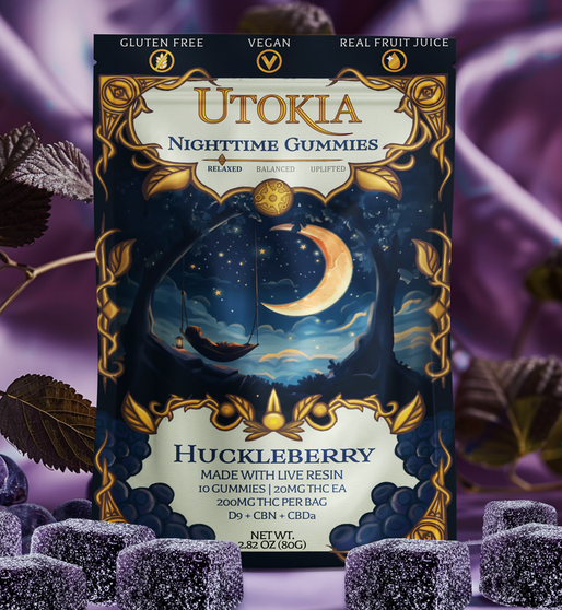 Nighttime Gummies | Huckleberry | THC:CBN 200mg